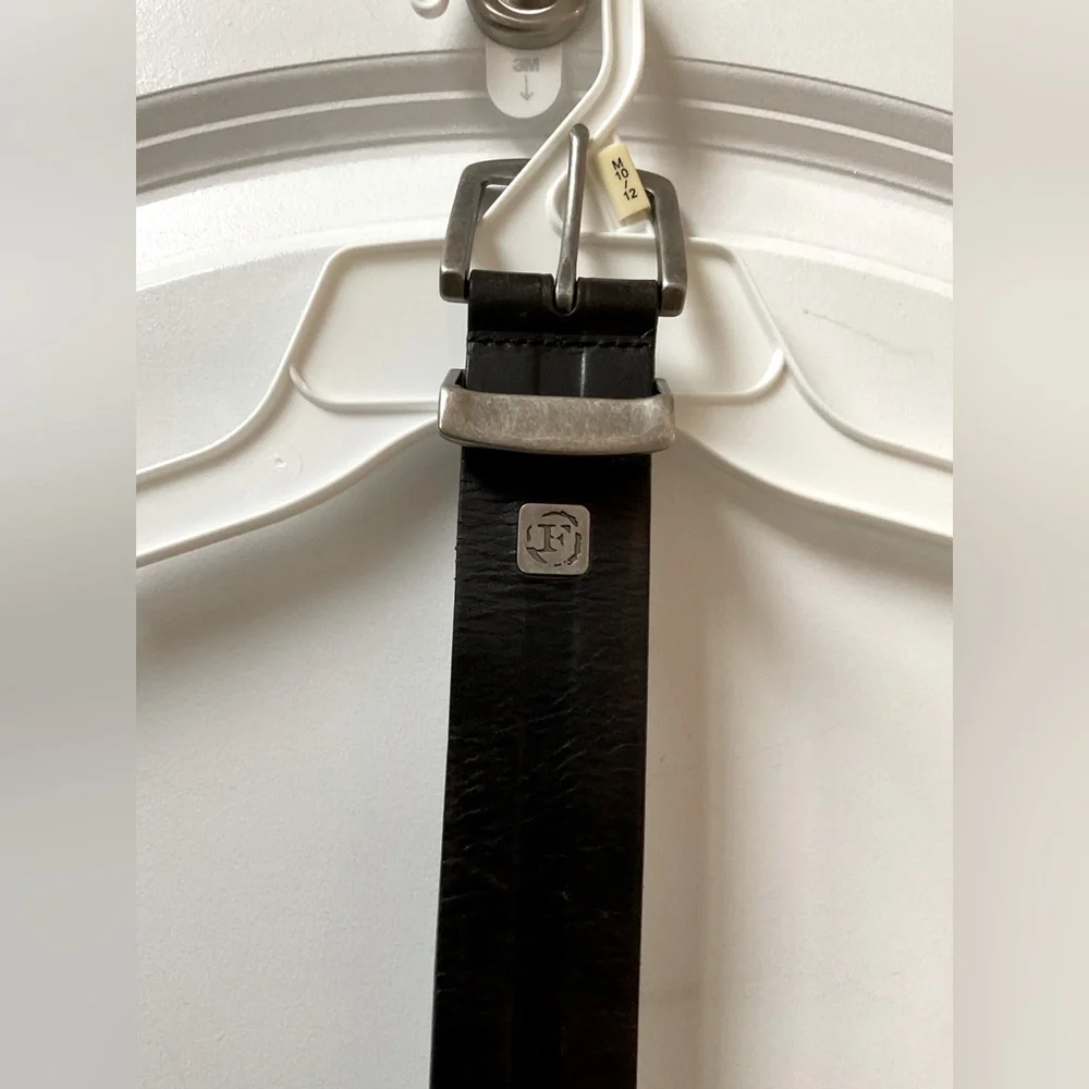 Fossil Mens Dark Brown Leather Belt